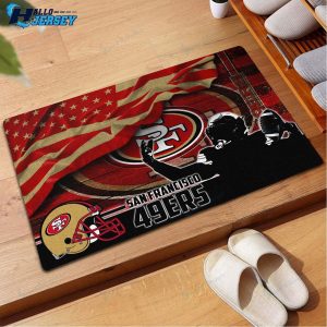 San Francisco 49ers Area Rug Us Decor Nice Gift Nfl Doormat