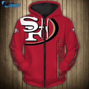 San Francisco 49ers Champ Nfl Gear Us Style All Over Print Hoodie