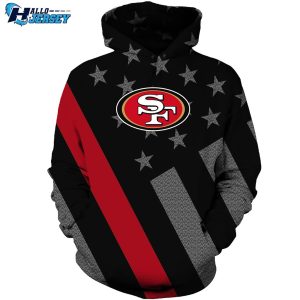 San Francisco 49ers Us Style Champ Nice Gift All Over Print Hoodie