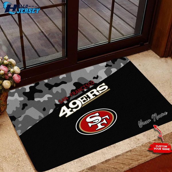 San Francisco 49ers Custom Area Gift For Fans Nfl Doormat