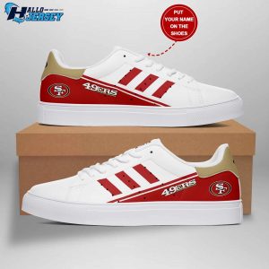 San Francisco 49ers Custom Football Team Gift Stan Smith Nfl Sneakers 1