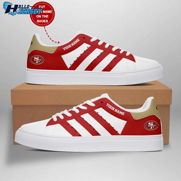 San Francisco 49ers Custom Footwear Gift For Fans Stan Smith Sneakers