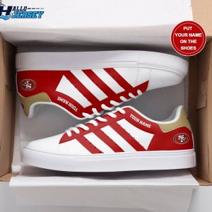 San Francisco 49ers Custom Footwear Gift For Fans Stan Smith Sneakers 2