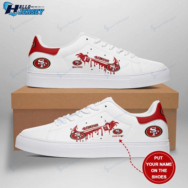 San Francisco 49ers Custom Footwear Nice Gift Stan Smith Nfl Sneakers