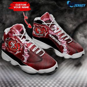 San Francisco 49ers Custom Gift For Fans Air Jordan 13 Nfl Sneakers 1