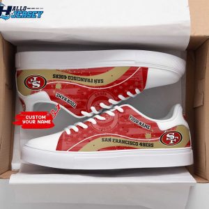 San Francisco 49ers Custom Gift For Fans Stan Smith Nfl Sneakers 2