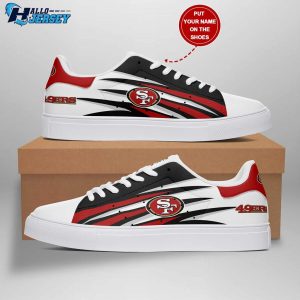 San Francisco 49ers Custom Nice Gift Stan Smith Nfl Sneakers 1