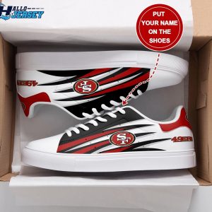 San Francisco 49ers Custom Nice Gift Stan Smith Nfl Sneakers 2