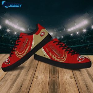 San Francisco 49ers Football Gift Custom Stan Smith Nfl Sneakers 4