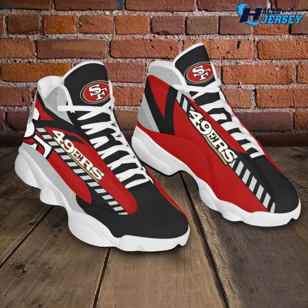 San Francisco 49ers Football Team Footwear Air Jordan 13 Nfl Sneakers