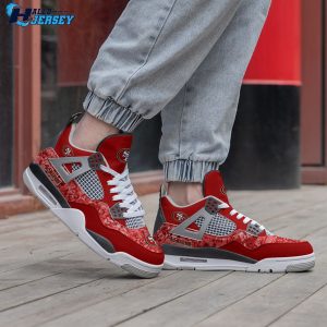 San Francisco 49ers Footwear Air Jordan 4 Nfl Sneakers 2