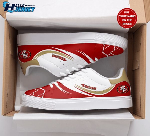 San Francisco 49ers Footwear Custom Stan Smith Sneakers