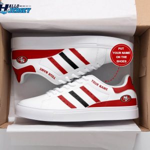 San Francisco 49ers Footwear Custom Stan Smith Nfl Sneakers 2