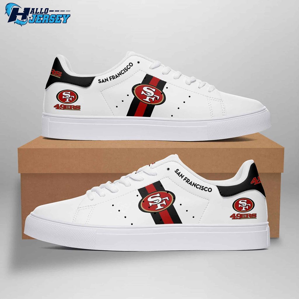 San Francisco 49ers Footwear Football Team Stan Smith Nfl Sneakers