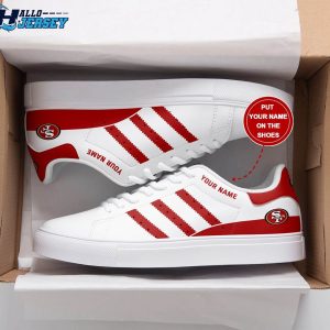 San Francisco 49ers Footwear Gift For Fans Custom Stan Smith Sneakers 2