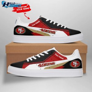 San Francisco 49ers Footwear Nice Gift Stan Smith Custom Nfl Sneakers 1