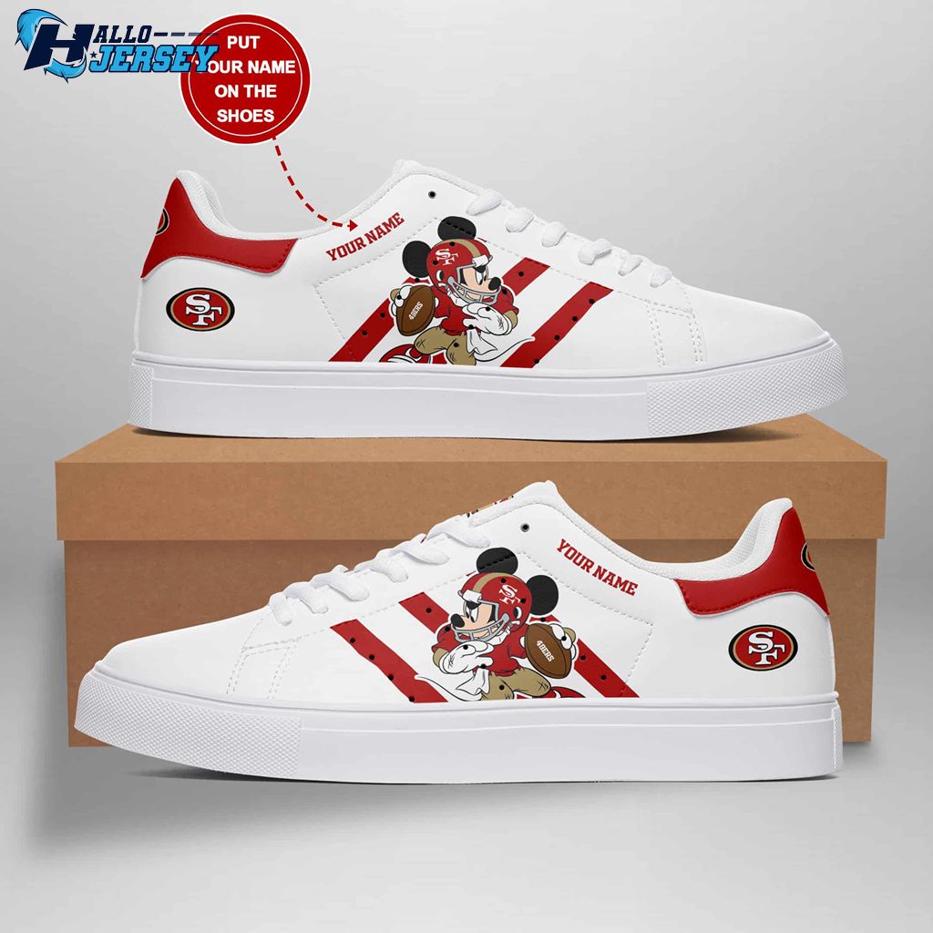San Francisco 49ers Footwear Stan Smith Custom Nfl Sneakers