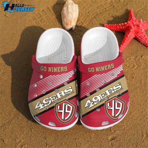 San Francisco 49ers Go Niners Clog Comfortable Water Shoes Crocs