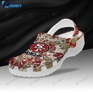 San Francisco 49ers Grateful Dead Custom Personalized Crocs