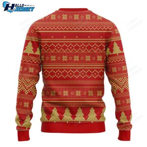 San Francisco 49ers Grinch Hug Nfl Gear Christmas Ugly Sweater