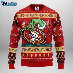 San Francisco 49ers Grinch Nfl Gear Christmas Ugly Sweater