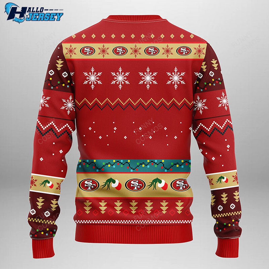 Ugly christmas hot sale sweater 49ers