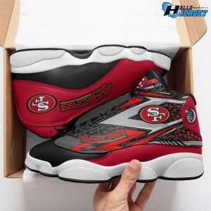 San Francisco 49ers Helmet Gear Footwear Air Jordan 13 Nfl Sneakers 1