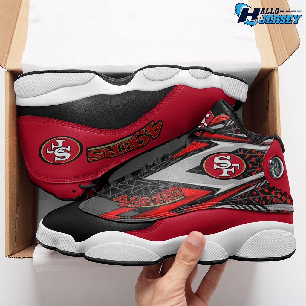 San Francisco 49ers Helmet Gear Footwear Air Jordan 13 Nfl Sneakers