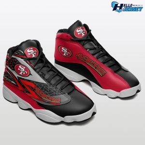 San Francisco 49ers Helmet Gear Footwear Air Jordan 13 Nfl Sneakers 2