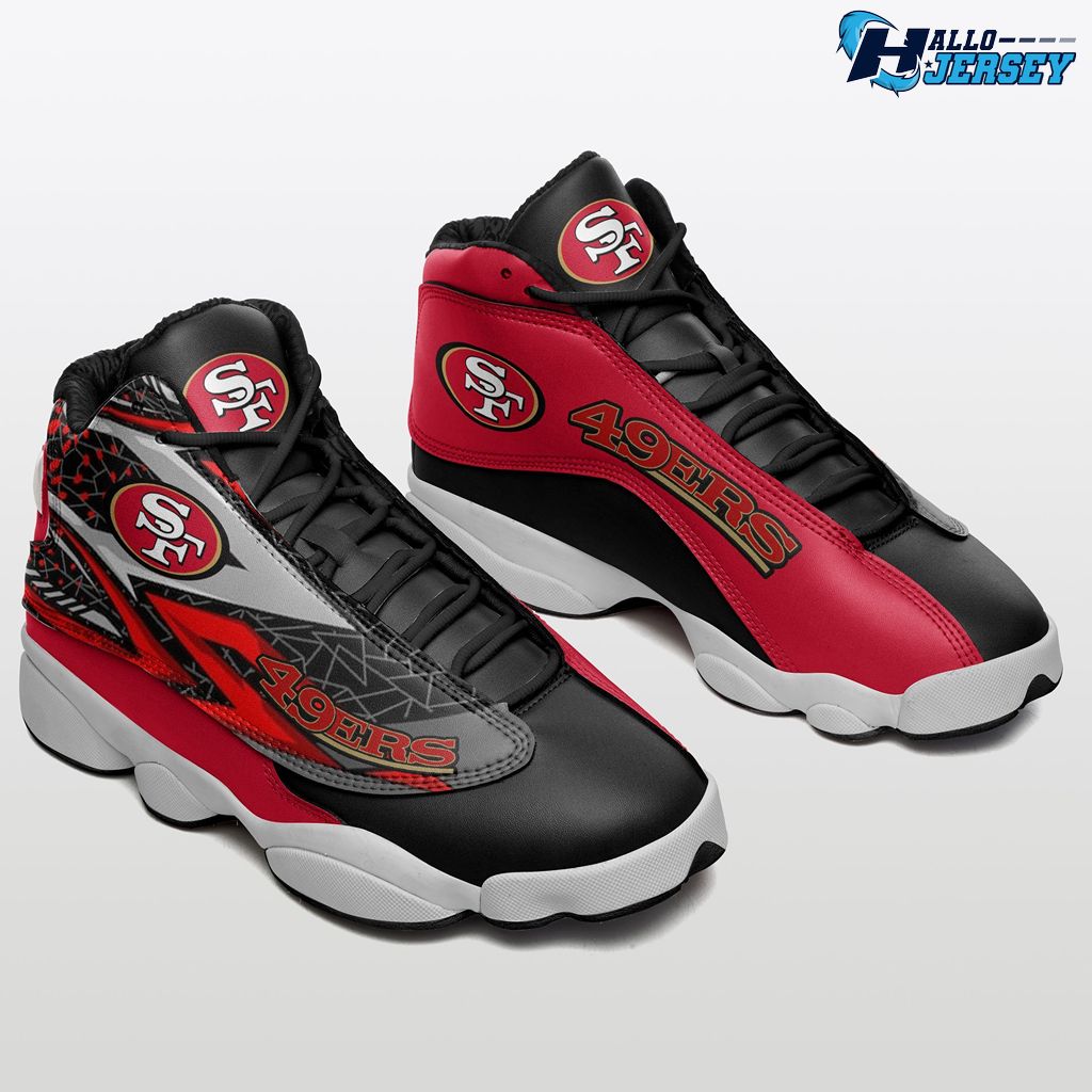 San Francisco 49ers Helmet Gear Footwear Air Jordan 13 Nfl Sneakers