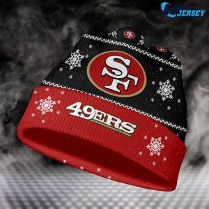 San Francisco 49ers Logo Team Nfl Clothes Wool Beanie