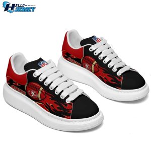 San Francisco 49ers MCQueen Nice Gifts Shoes 2