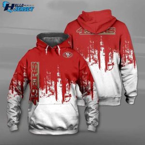 San Francisco 49ers Nfl Champ Gear All Over Print Hoodie