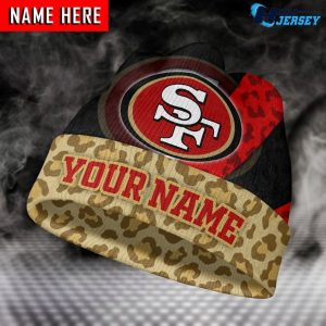 San Francisco 49ers Custom Nfl Clothes Personalized Wool Beanie