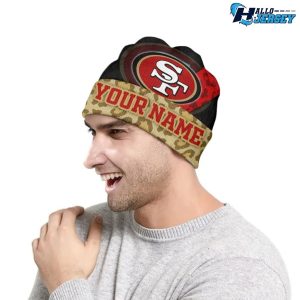 San Francisco 49ers Custom Nfl Clothes Personalized Wool Beanie