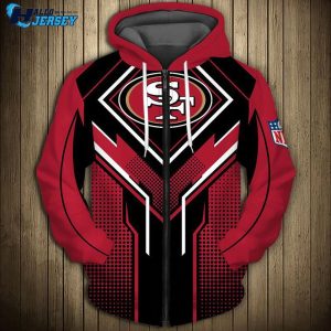 San Francisco 49ers Champ Nfl Football Gear All Over Print Hoodie