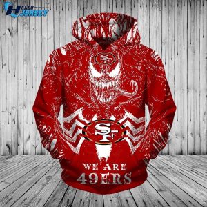 San Francisco 49ers Nfl Logo Team Us Style All Over Print Hoodie