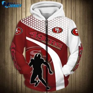 San Francisco 49ers Nice Gift Champ Gear All Over Print Nfl Hoodie