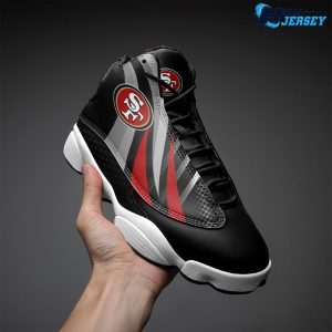 San Francisco 49ers Nice Gift Collection Footwear Air Jordan 13 Sneakers 4