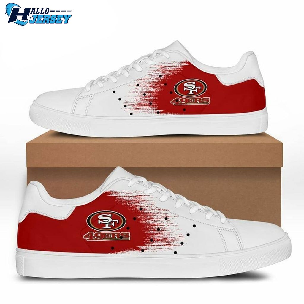 San Francisco 49ers Nice Gift Football Team Stan Smith Nfl Sneakers