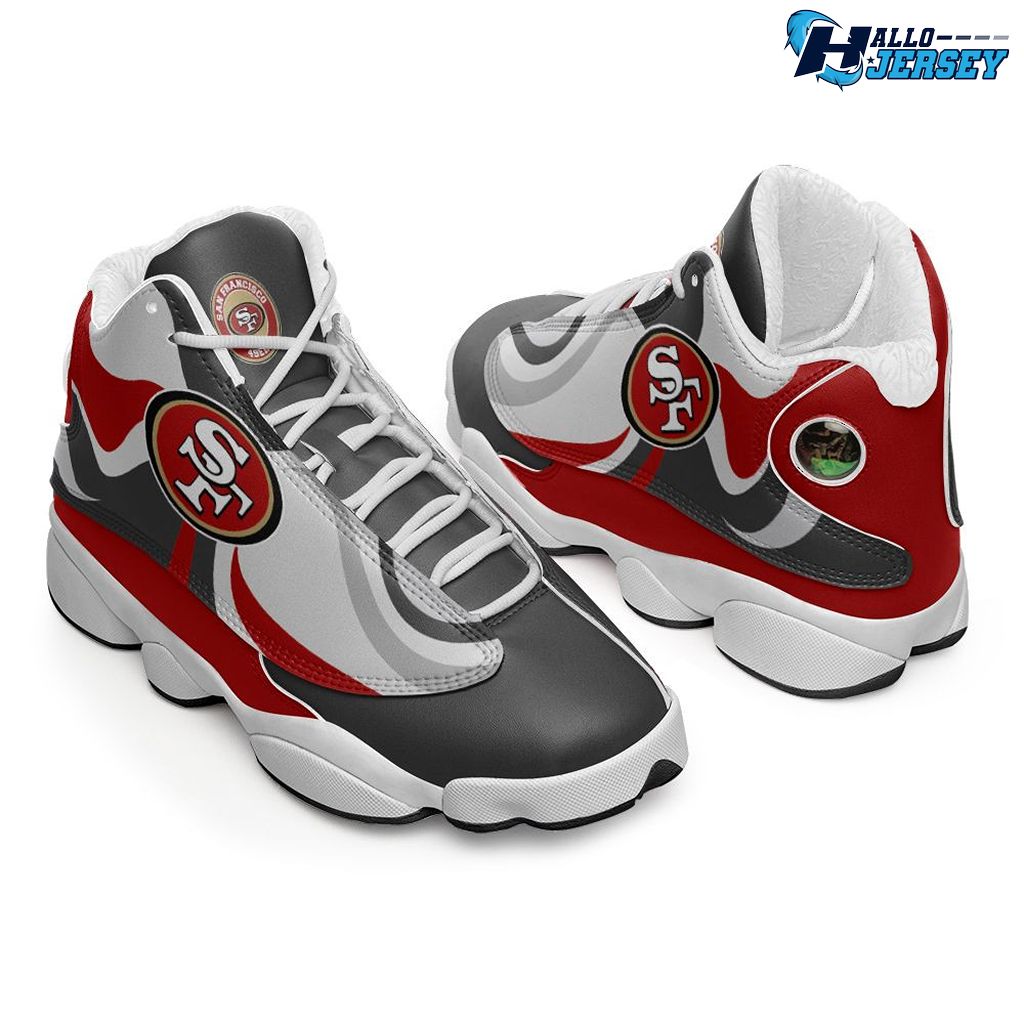 San Francisco 49ers Nice Gift Footwear Air Jordan 13 Nfl Sneakers