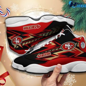 San Francisco 49ers Nice Gift For Fans Footwear Air Jordan 13 Sneakers 2