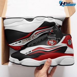 San Francisco 49ers Nice Gift Logo Footwear Air Jordan 13 Nfl Sneakers 1