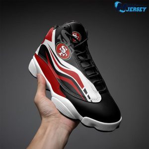 San Francisco 49ers Nice Gift Logo Footwear Air Jordan 13 Nfl Sneakers 2