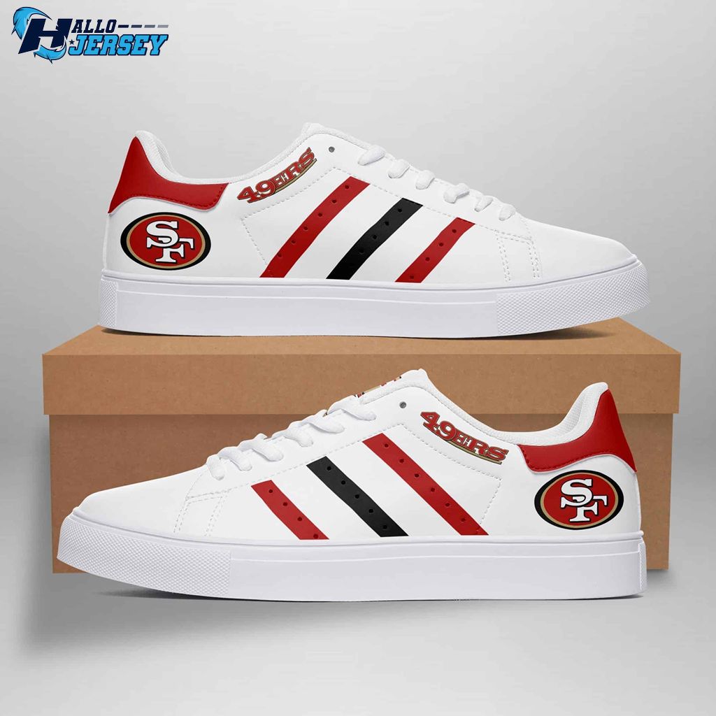 San Francisco 49ers Nice Gift Us Style Stan Smith Nfl Sneakers
