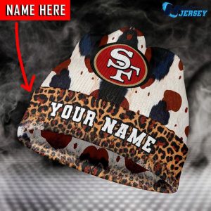 San Francisco 49ers Personalized Football Fans Nfl Wool Beanie