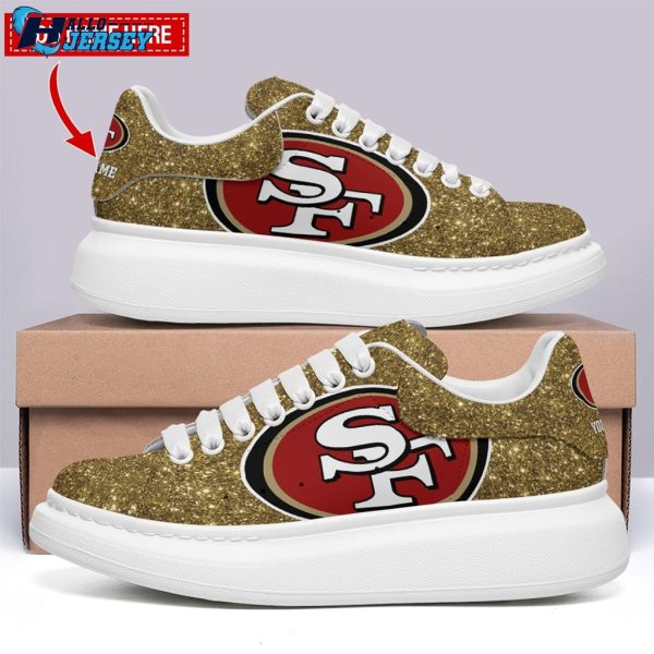 San Francisco 49ers Personalized Footwear MCQueen Shoes