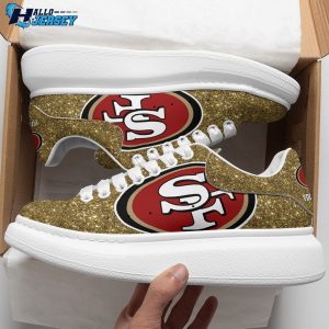 San Francisco 49ers Personalized Footwear MCQueen Shoes 2