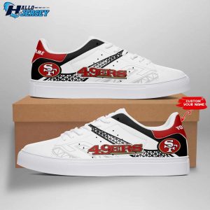 San Francisco 49ers Personalized Footwear Stan Smith Nfl Sneakers 1
