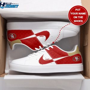 San Francisco 49ers Personalized Gift For Fans Stan Smith Nfl Sneakers 2